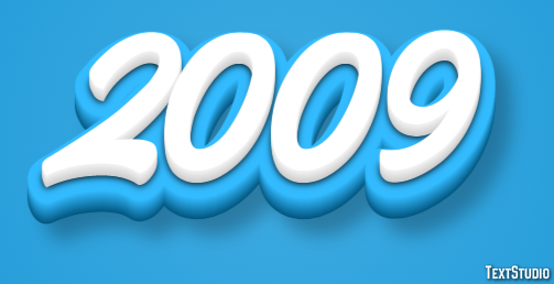 2009 Texteffekt