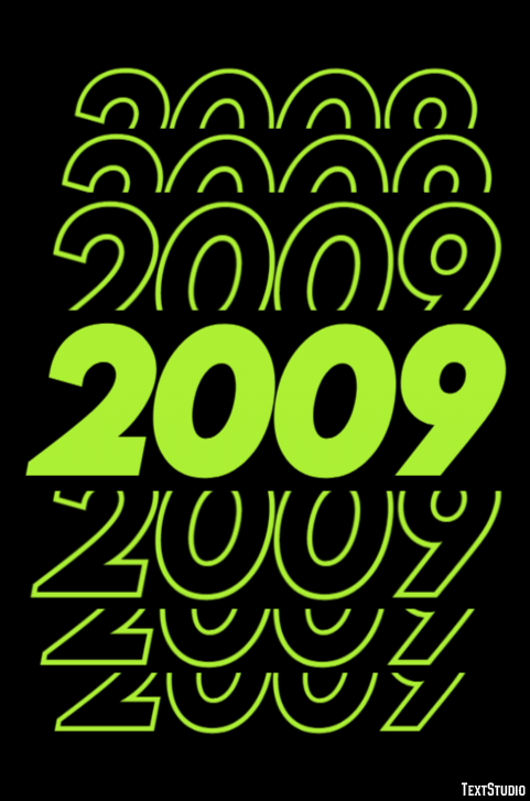 2009 Tekst Effect