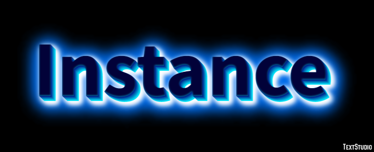 Instance Text Effect