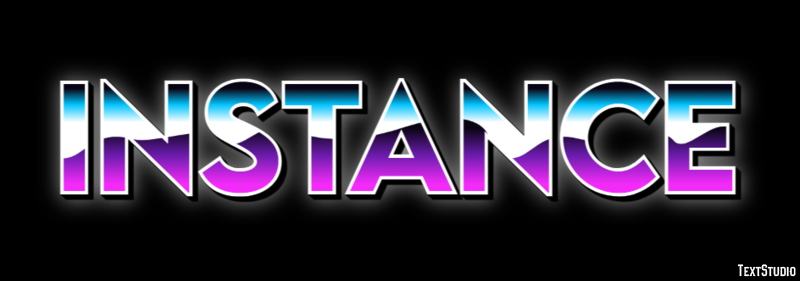 Instance Text Effect