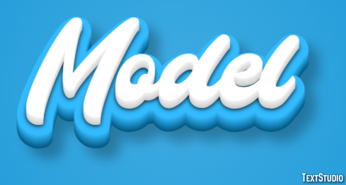 Model Text Effect