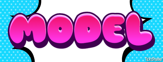 Model Text effect