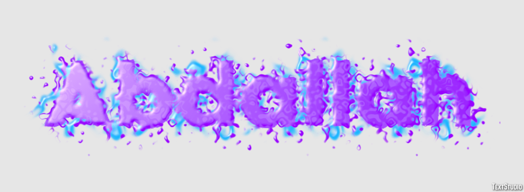 Abdallah Text Effect