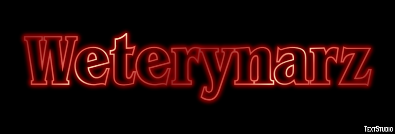 Weterynarz Effetto testo