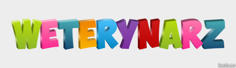 Weterynarz Effetto testo