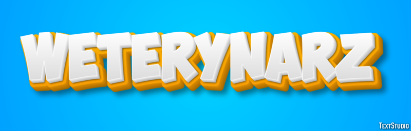 Weterynarz Effetto testo