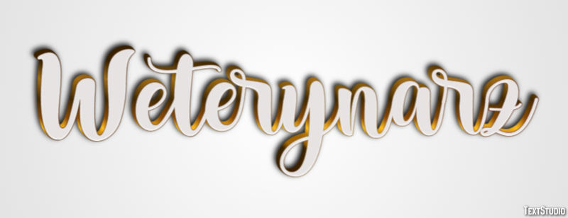 Weterynarz Effetto testo