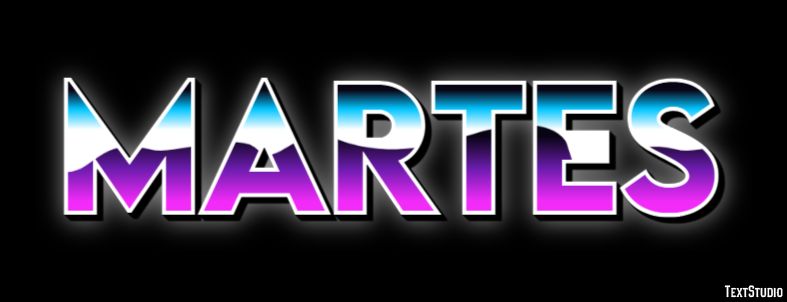Martes Texteffekt