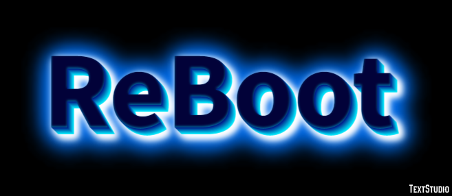 ReBoot Text Effect