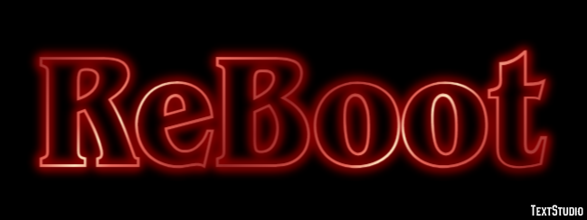 ReBoot Text Effect