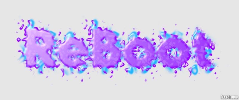 ReBoot Text Effect
