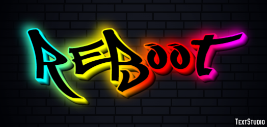 ReBoot Effetto testo