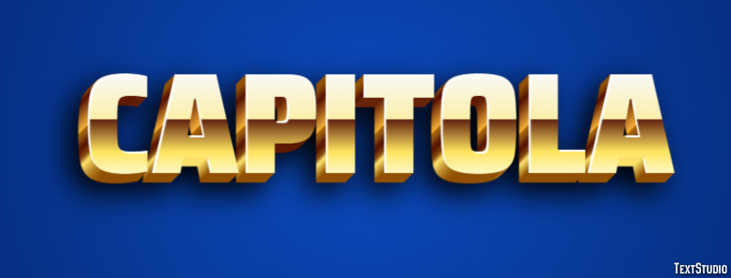 Capitola Tekst Effect