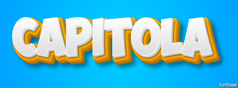 Capitola Efekt tekstowy