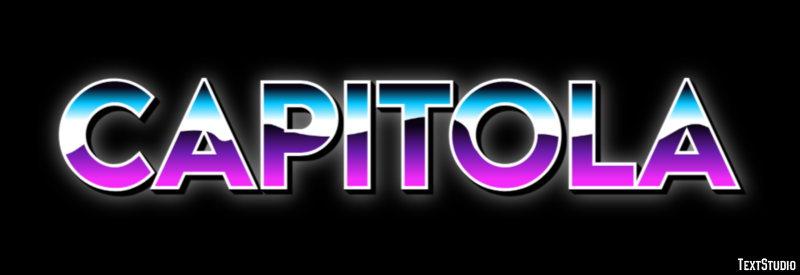 Capitola Text Effect