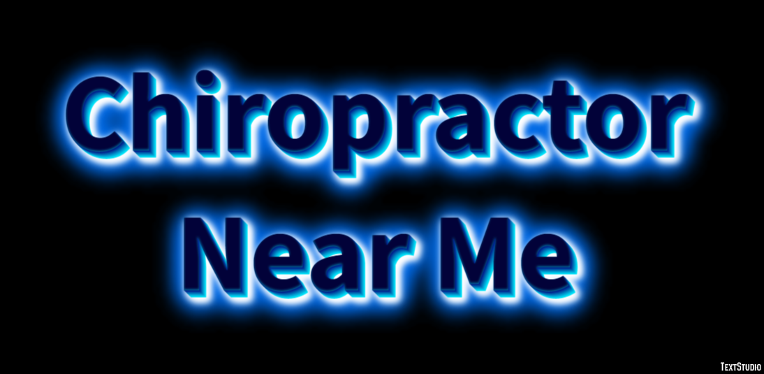 Chiropractor Near Me Effetto testo