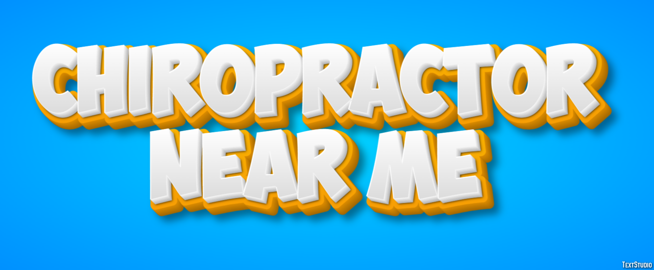 Chiropractor Near Me Metin Efekti
