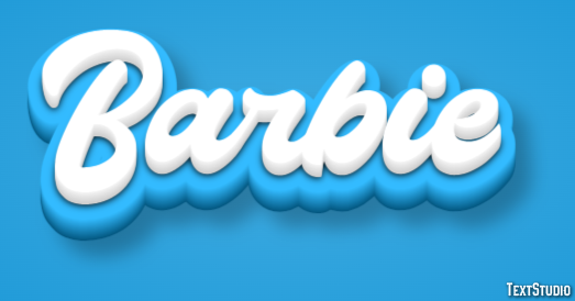 Barbie Text effect