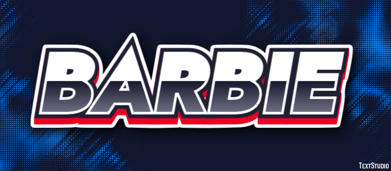 Barbie Text effect
