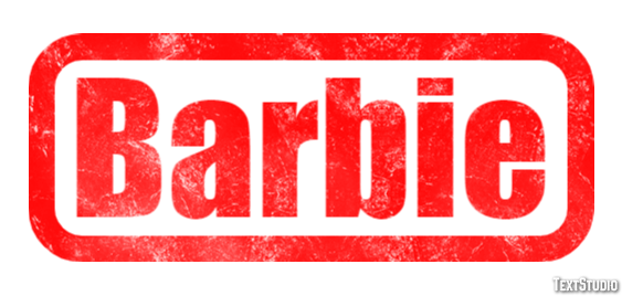 Barbie Text effect