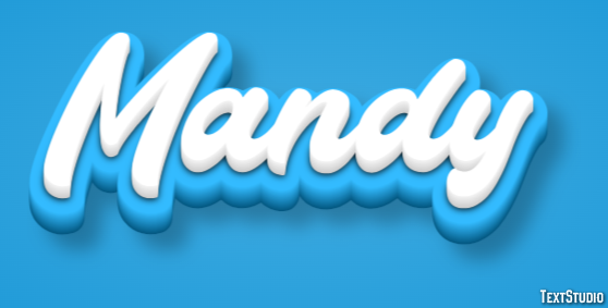 Mandy Efecto de texto