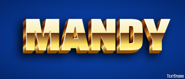Mandy Text Effect