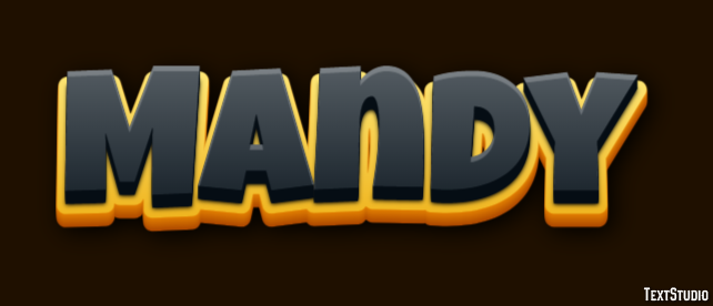 Mandy Efecto de texto