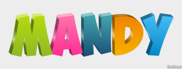 Mandy Texteffekt