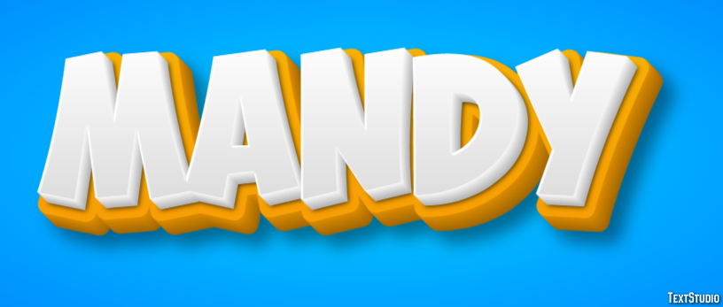 Mandy Texteffekt