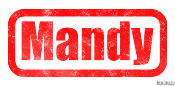 Mandy Tekst Effect