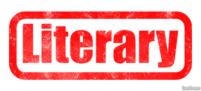 Literary Texteffekt