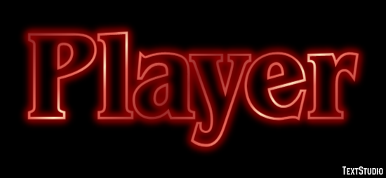 Player Text Effect