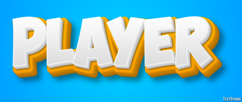 Player Text Effect