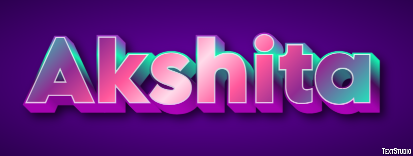 Akshita Text effect