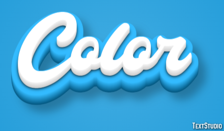 Color Effet de Texte