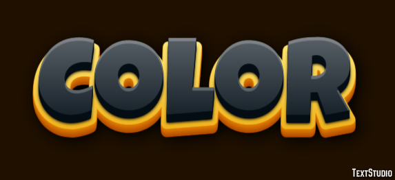Color Text Effect