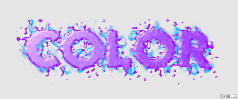 Color Text Effect