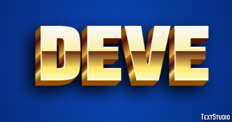 Deve Text effect