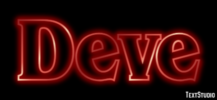 Deve Text effect