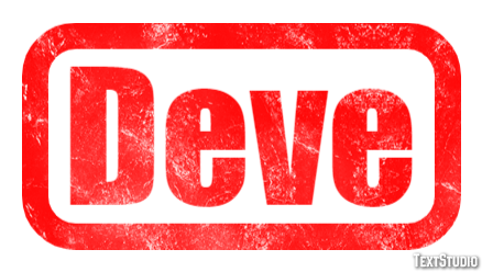Deve Text effect