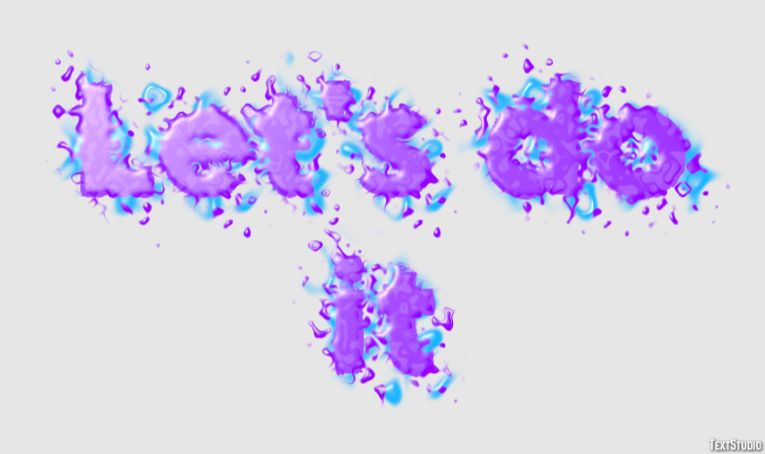 Let's do it Text Effect