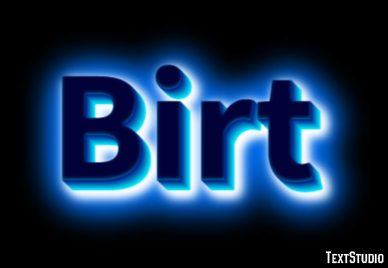 Birt テキスト効果