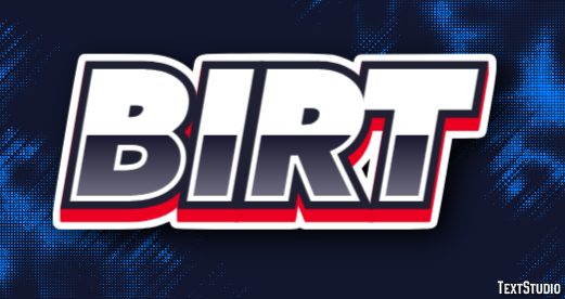 Birt Text Effect