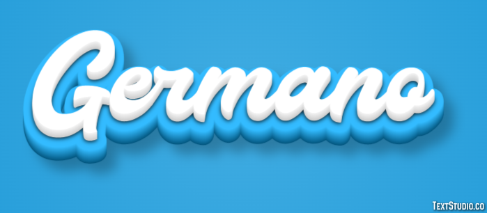 Germano Effetto testo