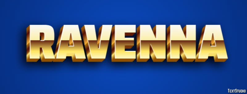 Ravenna Efekt tekstowy