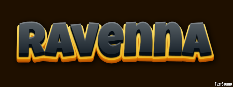 Ravenna Efekt tekstowy