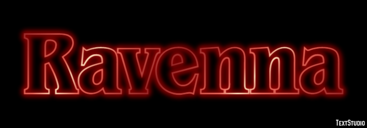 Ravenna Efekt tekstowy