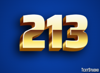 213 Text Effect