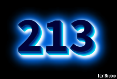 213 Text Effect
