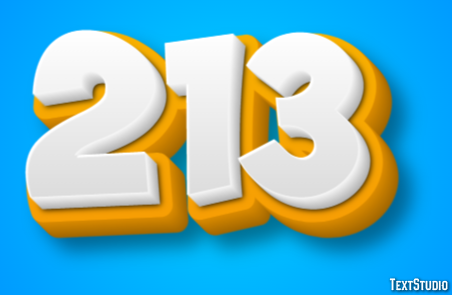 213 Text Effect